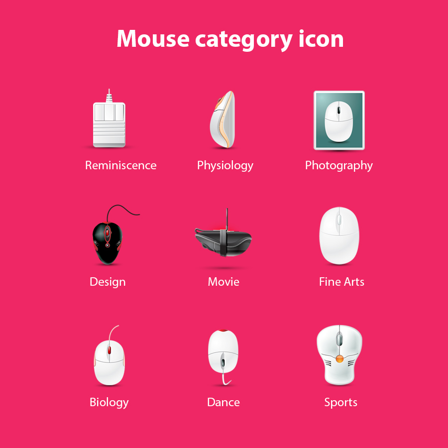 Mouse icon design